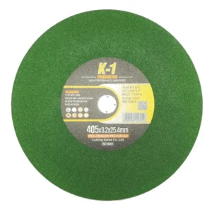 Đá cắt K-1 Cutting Korea K1 C400X màu xanh 400x3.2x25.4mm