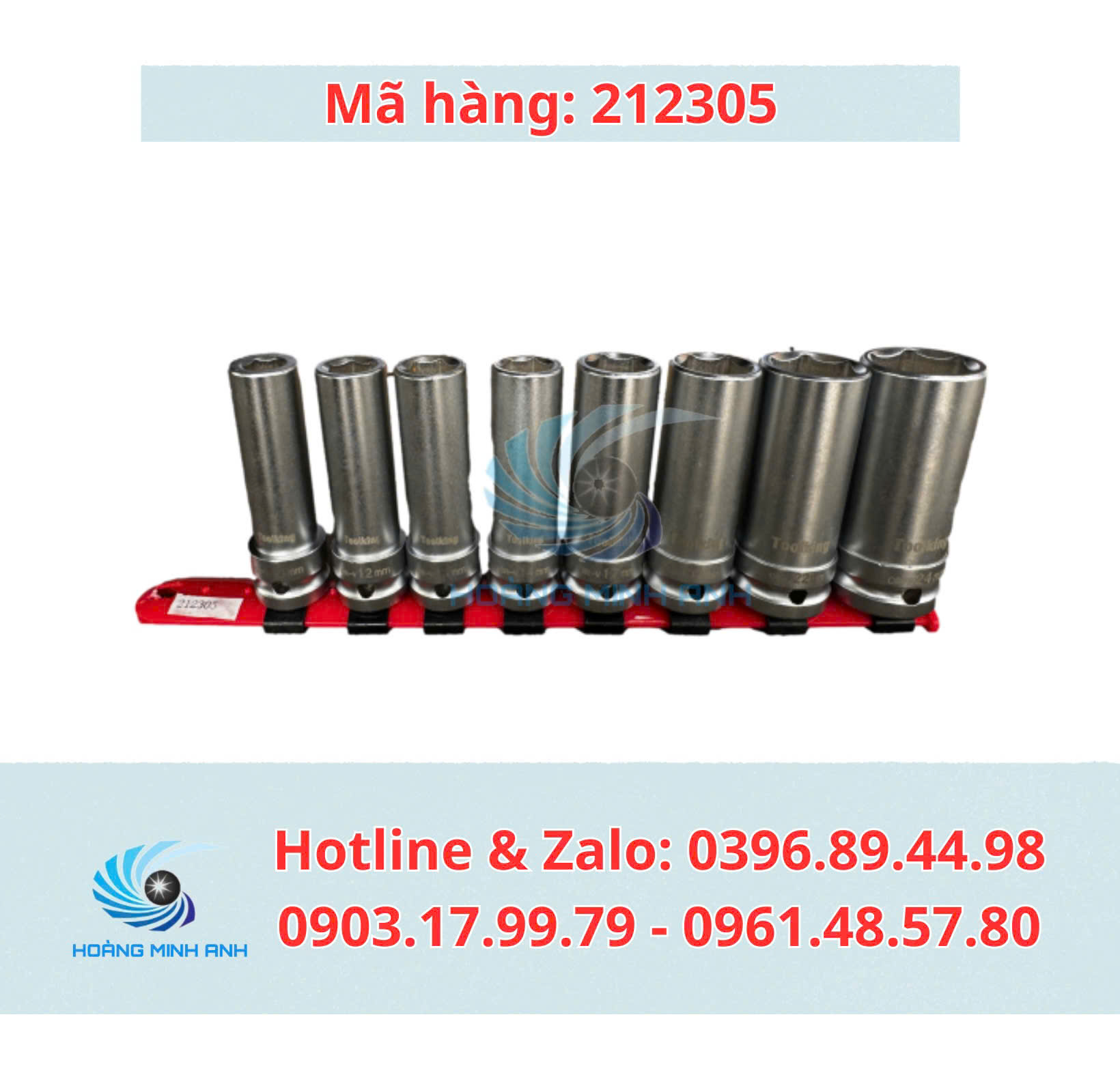 Bộ Típ Dùng Cho Máy Chuyên Dụng 8 Chi Tiết – Mã 212305
