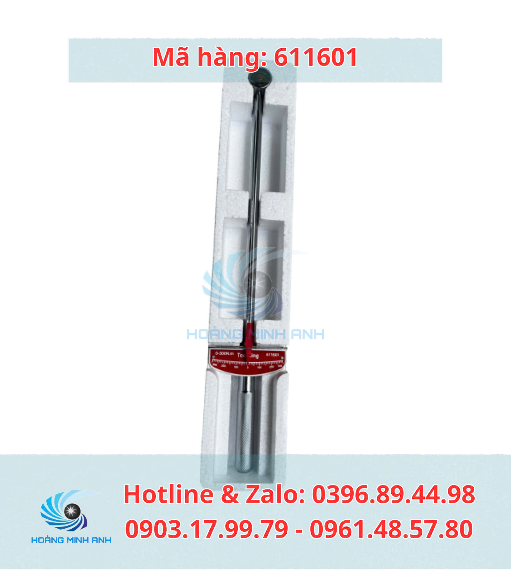 Cần Siết Đo Lực Thủ Công 1/2" – Mã 611601
