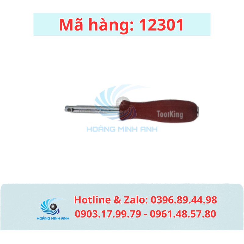 TK Đầu nối cán tua vít 6.3mm - Mã 12301