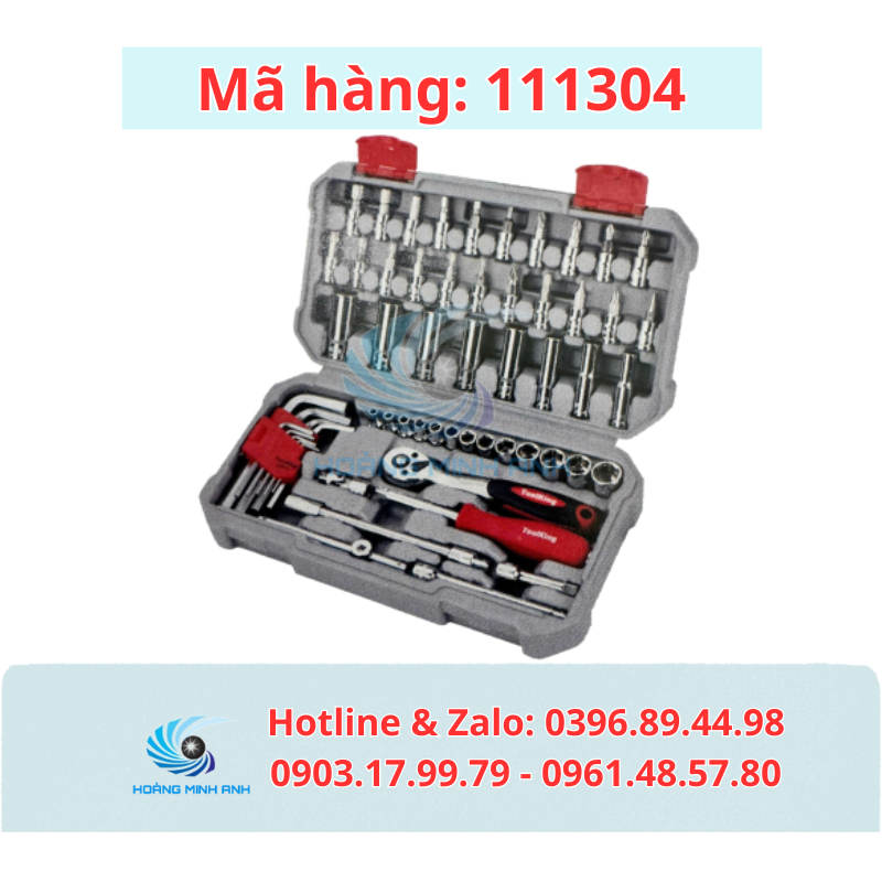 TK Bộ công cụ 58 chi tiết 6.3mm - Mã 111304