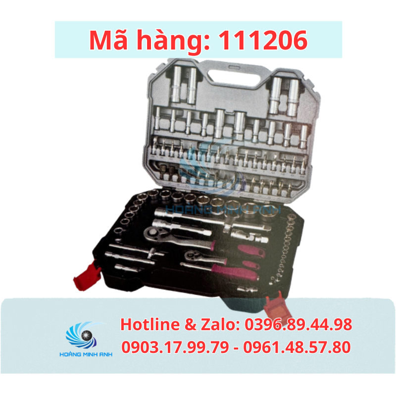 TK Bộ công cụ 86 chi tiết - Mã 111206
