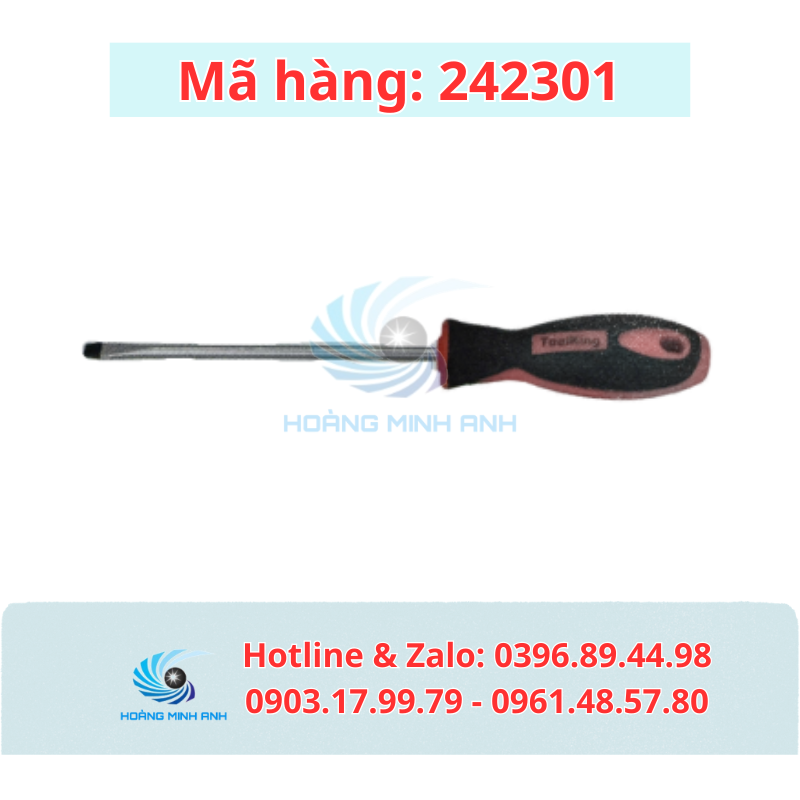 TK Tu vít dẹt cán cao su chống trượt