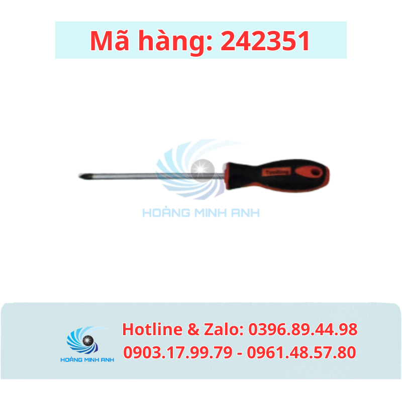 TK Tu vít đầu nhọn cán chống trượt